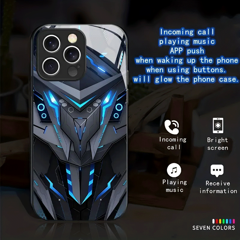 Smart RGB Light Case For -13 to 17 iPhone