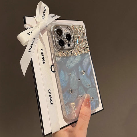 Handmade Diamond Ice Crystal Back Case