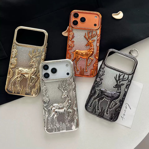 Royal Deer Embossed Luxe Case