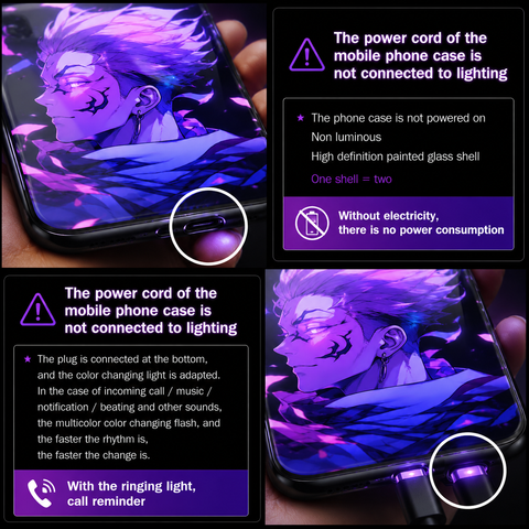 Samsung Anime Glow Effect Edition Case