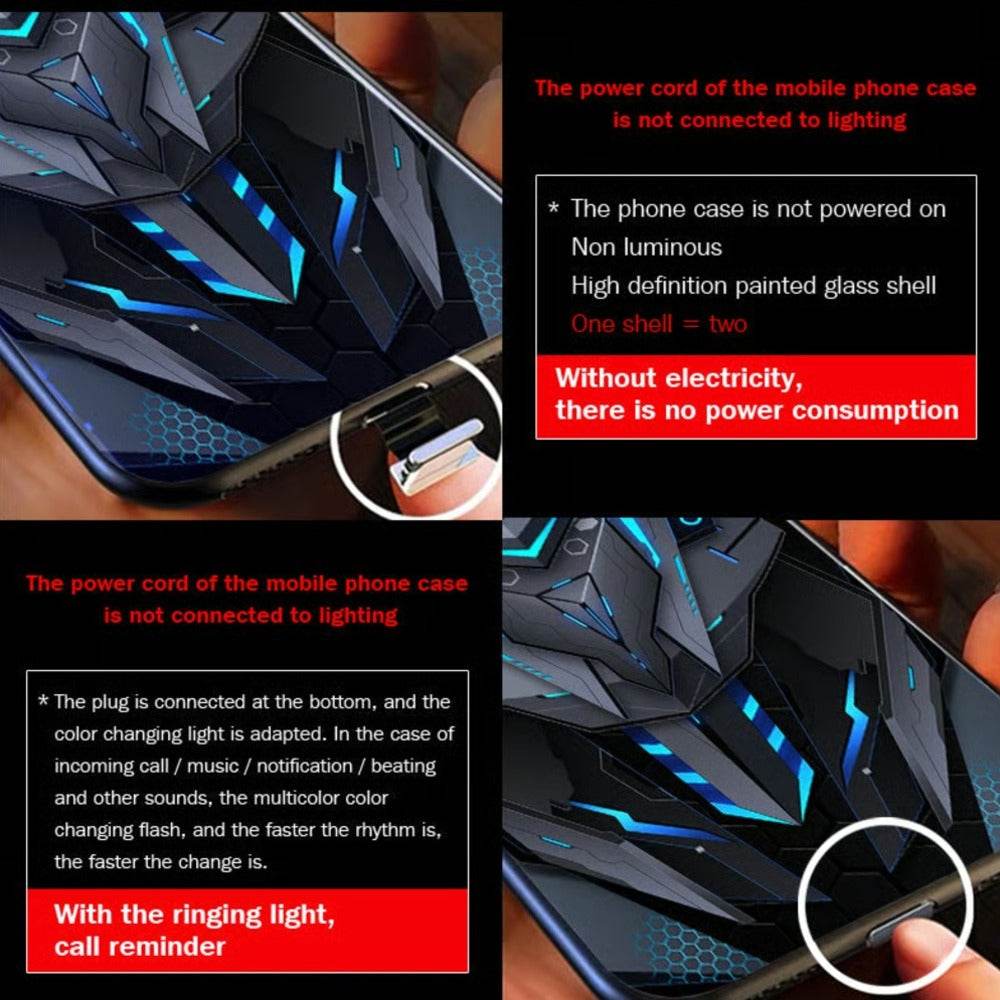 Smart RGB Light Case For -13 to 17 iPhone