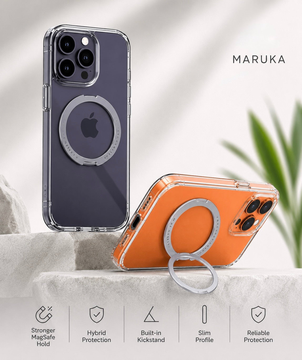 MARUKA MONACO — CLEAR X Case