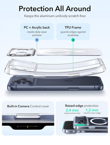 MARUKA PARIS — Classic Clear Magnetic CASE