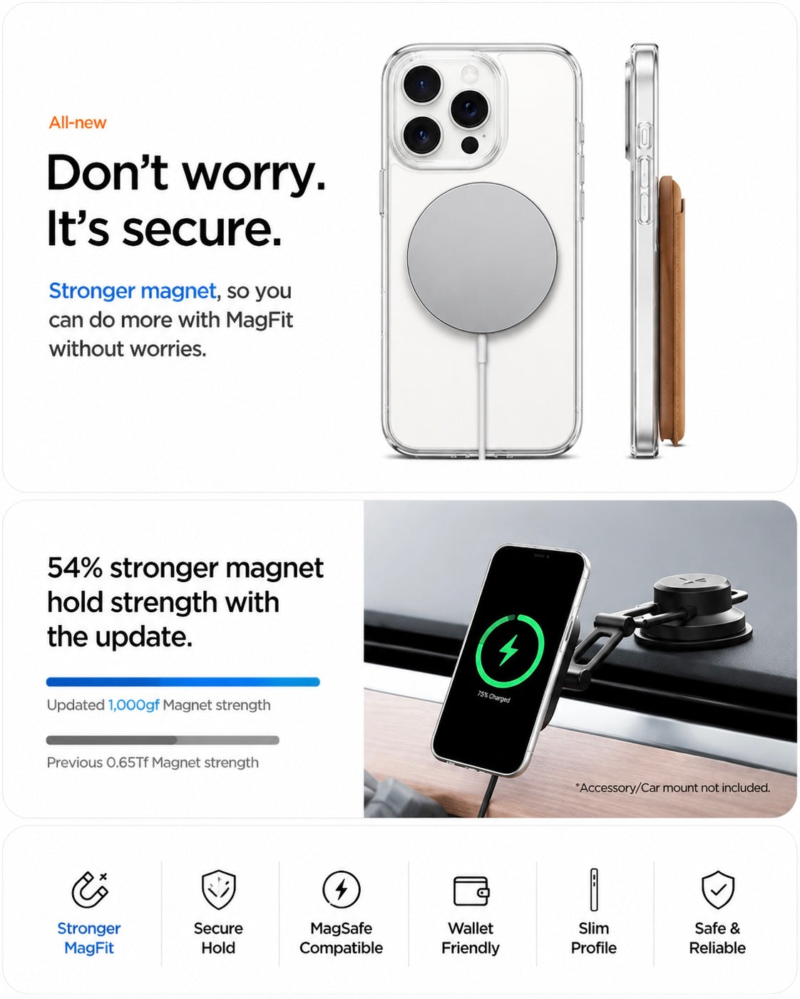 MARUKA ELITE — Aluminium Kickstand Magnetic