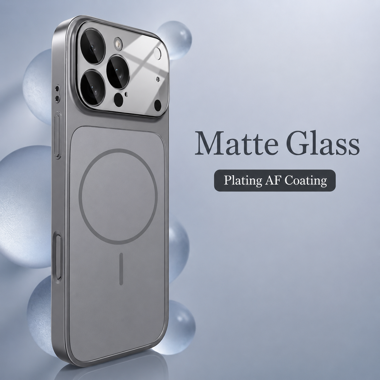 Premium 13-17 iphone Matte MagSafe Case for Men