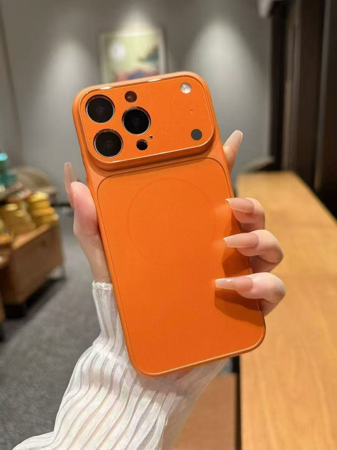 Premium Leather Finish Case