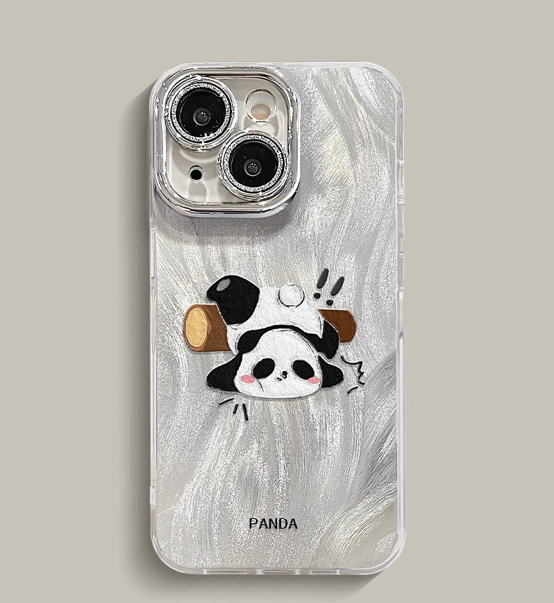 Sleeping Panda Transparent Case