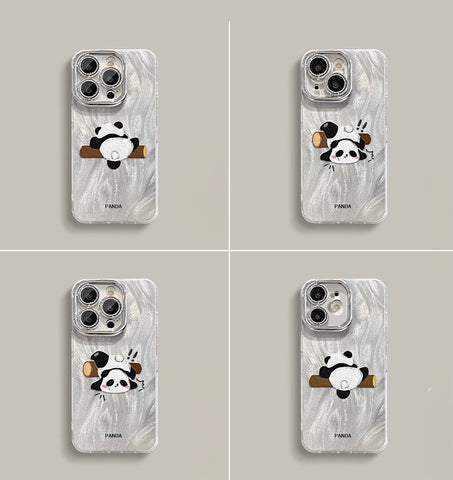 Sleeping Panda Transparent Case