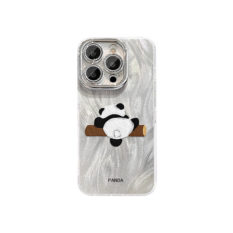 Sleeping Panda Transparent Case