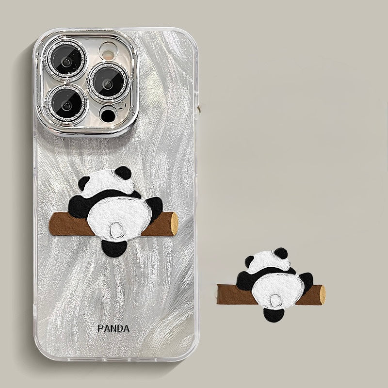 Sleeping Panda Transparent Case