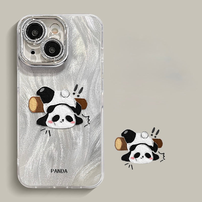 Sleeping Panda Transparent Case