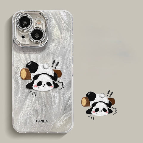 Sleeping Panda Transparent Case