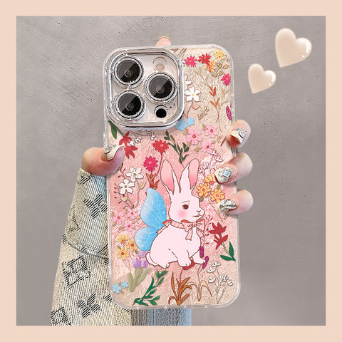 Floral Bunny Art Case