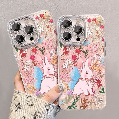 Floral Bunny Art Case