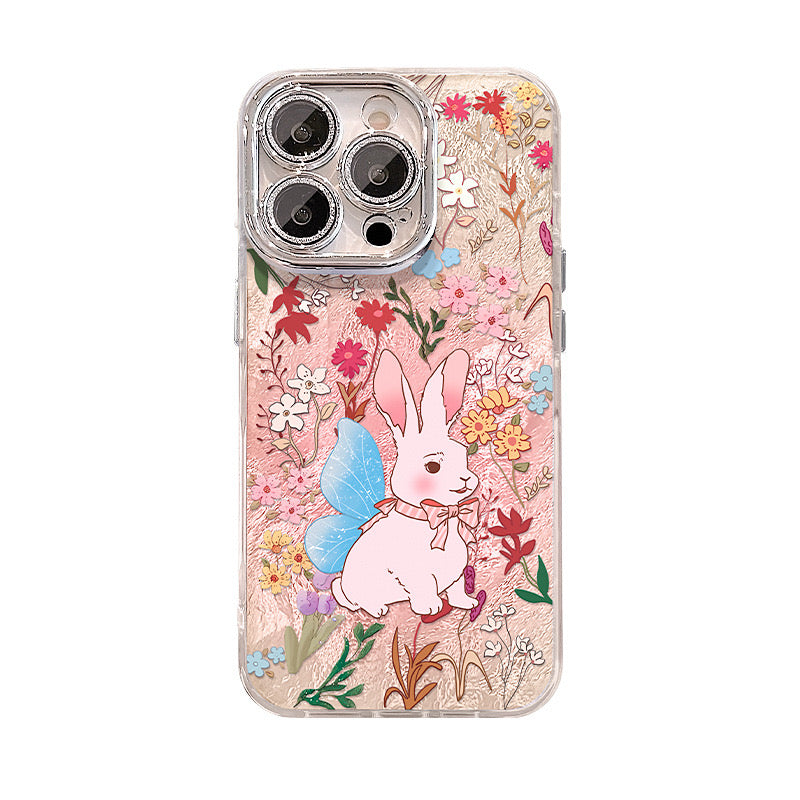 Floral Bunny Art Case