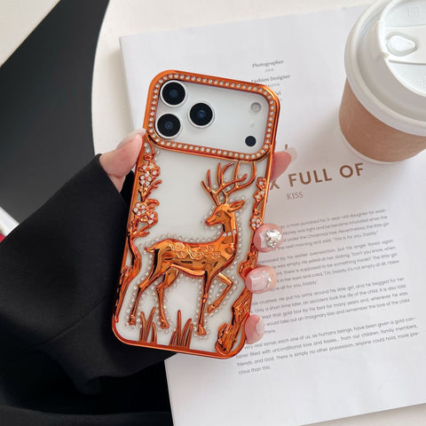 Royal Deer Embossed Luxe Case
