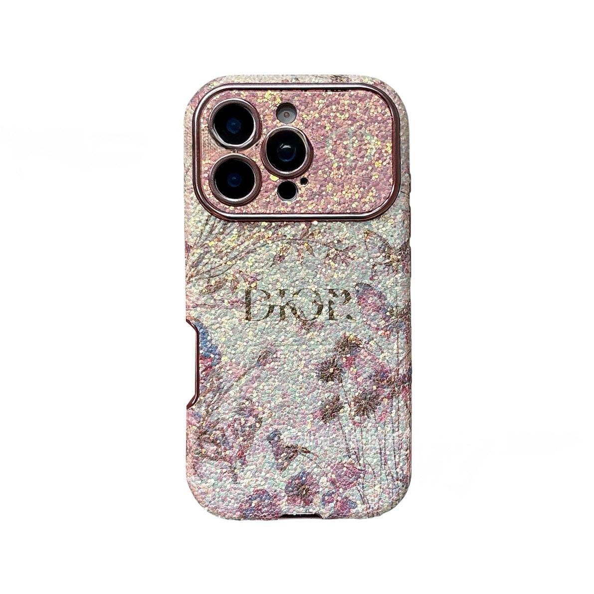 Luxury Glitter Card Holder Case (Pink)