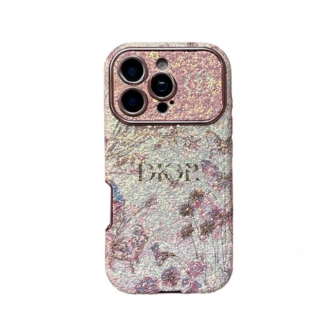 Luxury Glitter Card Holder Case (Pink)