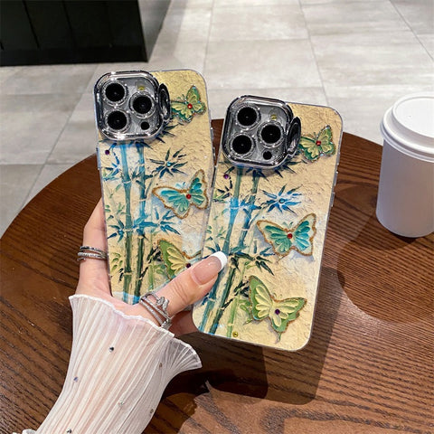 Bamboo Butterfly Art Case