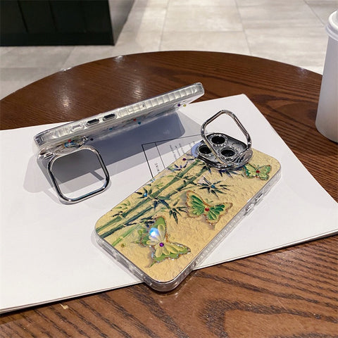 Bamboo Butterfly Art Case