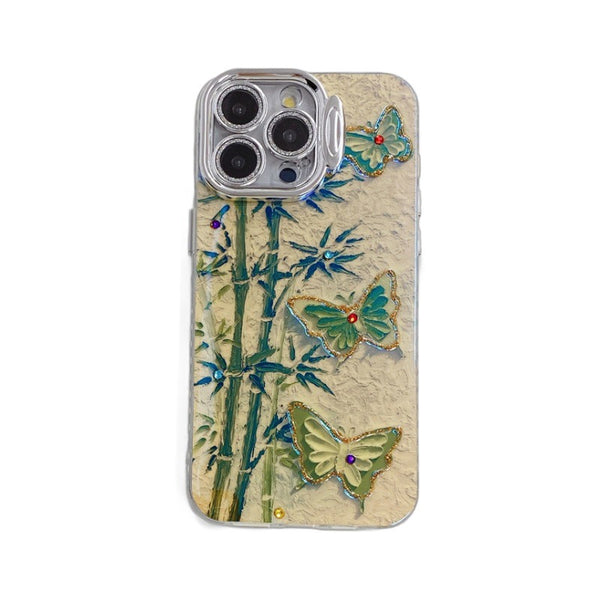 Bamboo Butterfly Art Case